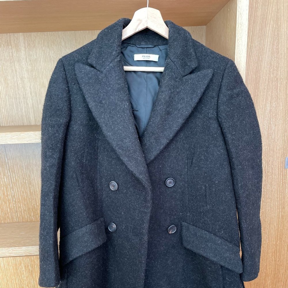 Prada Wool Coat Excellent Condition